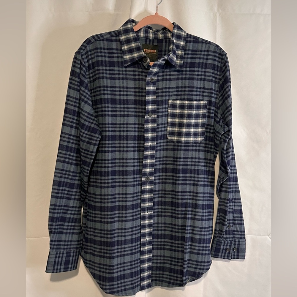 2 Redmond Flannel Long Sleeve Shirts.